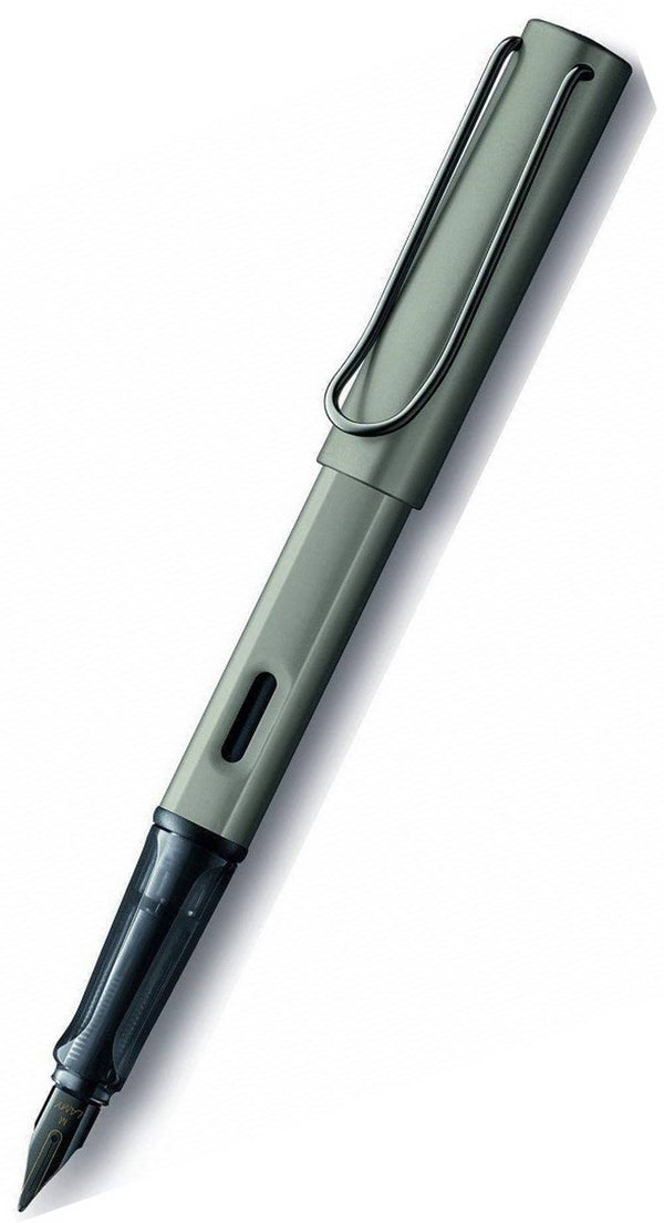 Lamy Lx Ruten 057-M Steel Nib Fountain Pen - Ruthenium