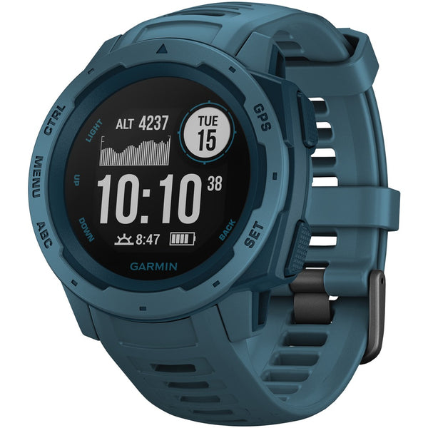 Garmin 010-02064-04 Instinct GPS Watch (Lakeside Blue)