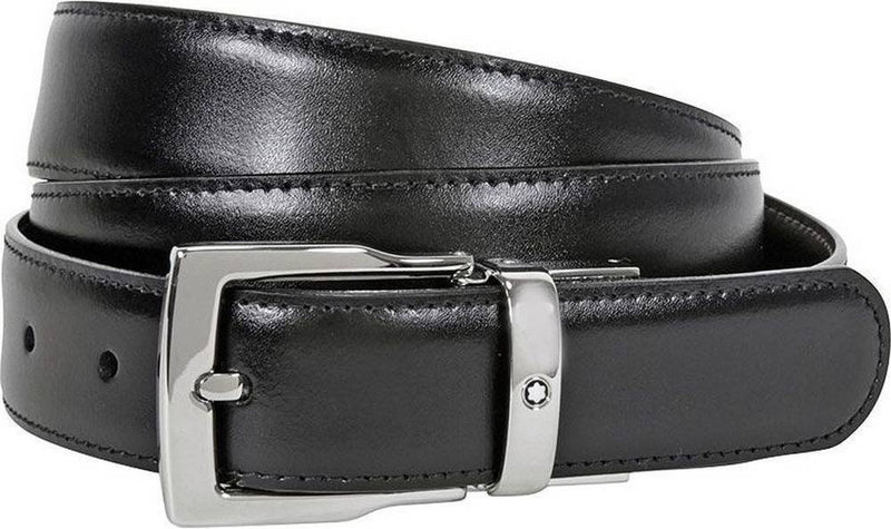 Montblanc 109738 Classic Line Reversible Black/Brown Men's Leather Belt