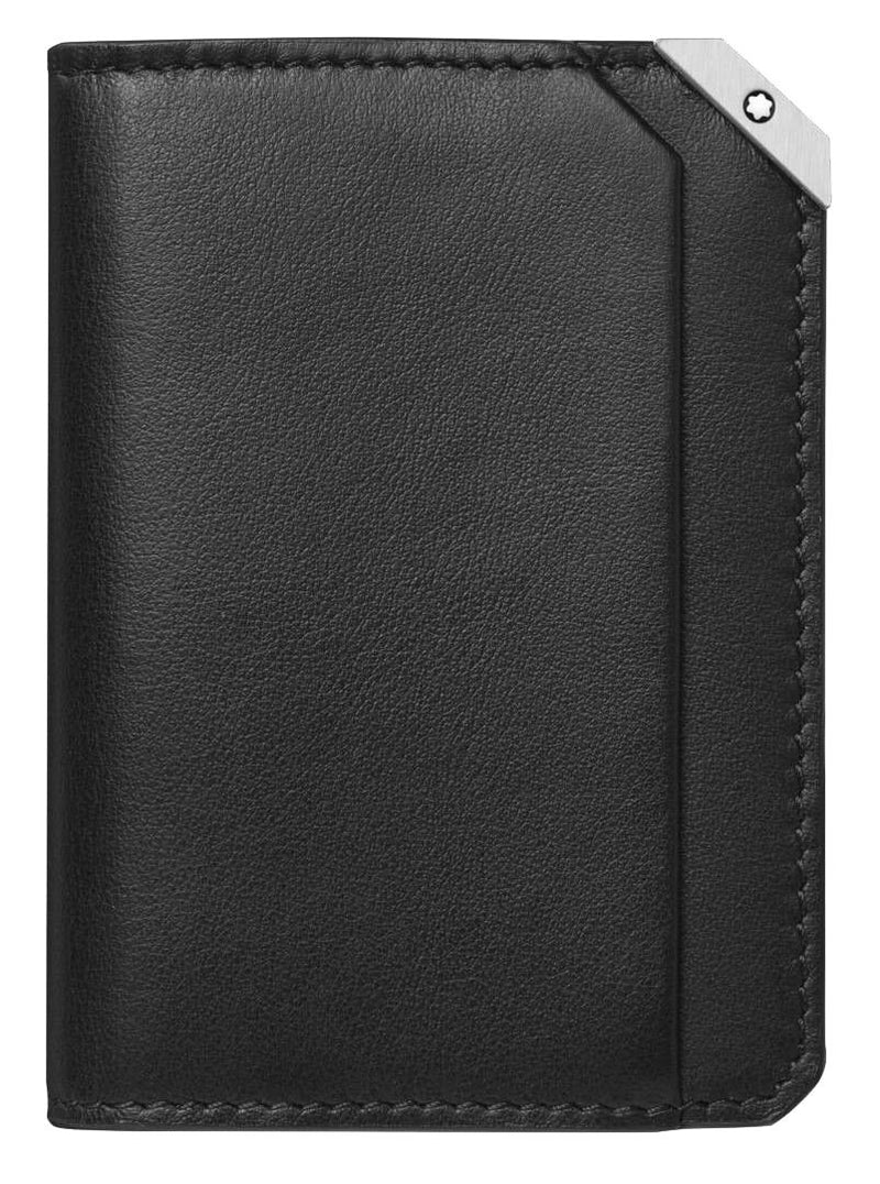 Montblanc Meisterstuck Urban Black Leather 124099 Men's Business Card Holder