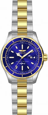 Invicta Pro Diver Master Of The Oceans Blue Dial Quartz 35597 100M Men's Watch