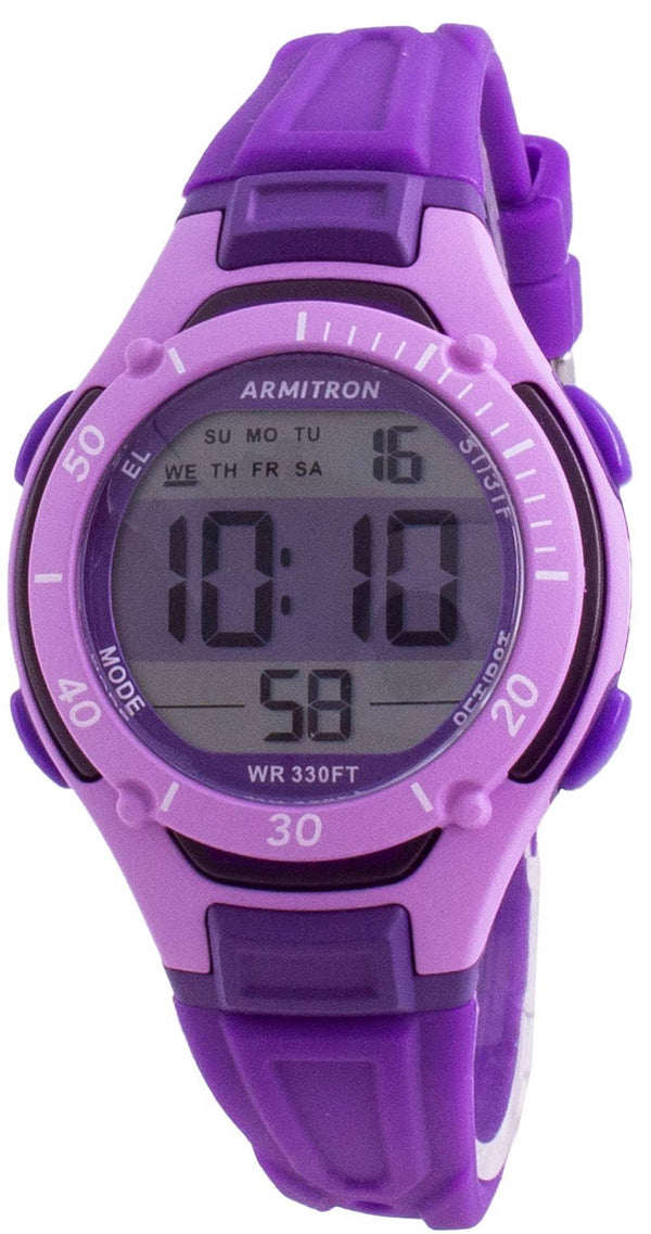 Armitron Sport 457062PUR Quartz Dual Time Women's Watch