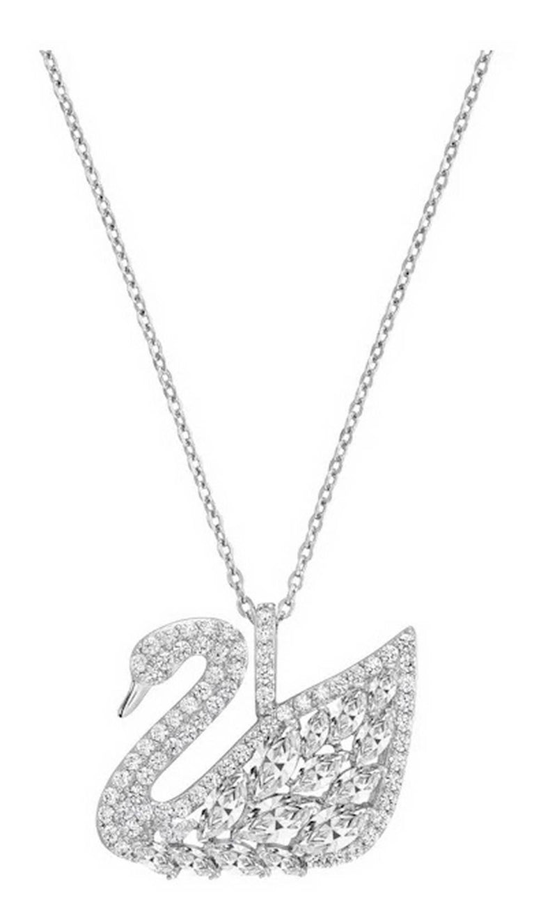 Swarovski 5169080 Swan Lake Crystal Pendant Women's Necklace