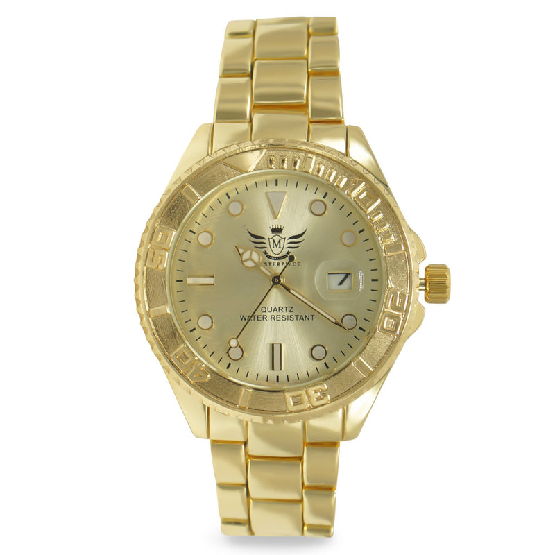 YACHT Masterpiece Mens Classic Gold Watch | 562172