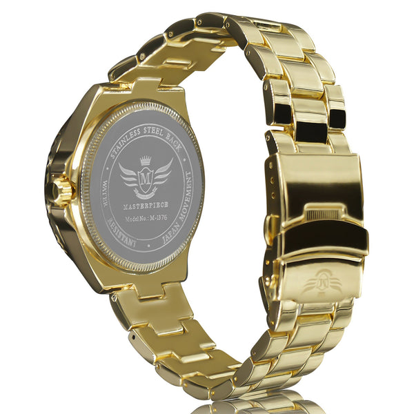 YACHT Masterpiece Mens Classic Gold Watch | 562172