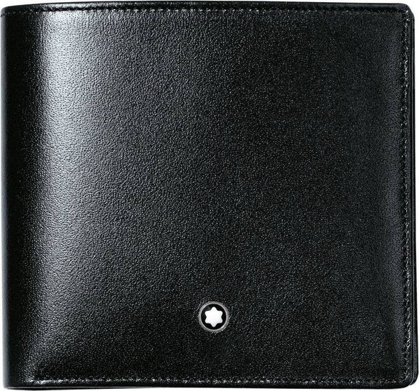 Montblanc 7163 Meisterstuck Men's Black Leather Wallet