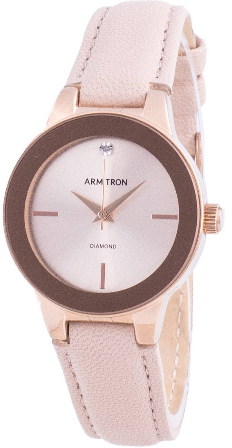 Armitron 755410RSRGBH Quartz Diamond Accents Women's Watch