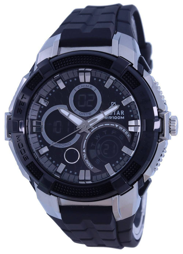 Westar Chronograph Black Dial Quartz 85002 PTN 001 100M Men's Watch