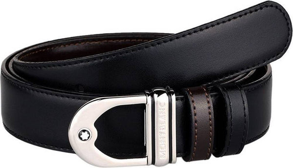 Montblanc 9693 Reversible Calfskin Leather Belt