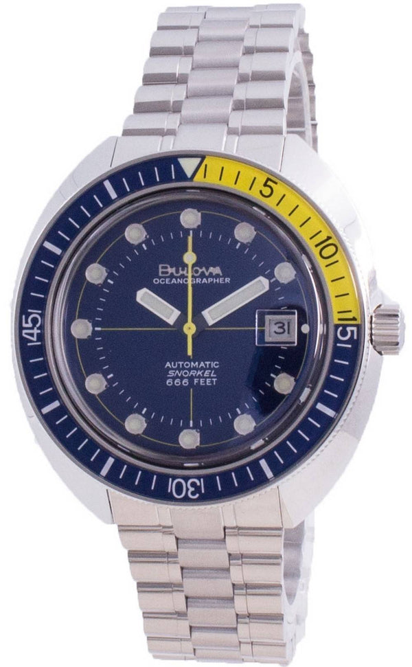 Bulova Oceanographer Expansion Automatic Diver's 96B320 200M Men's Watch