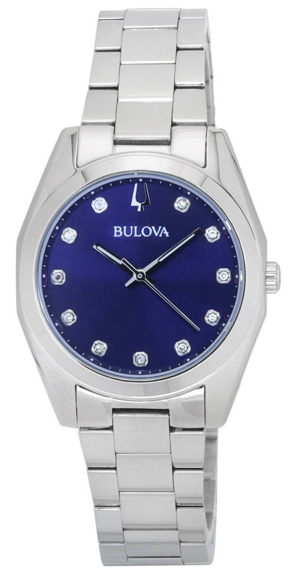 Bulova Surveyor Diamond Accents Blue Dial Quartz 96P229 Women's watch