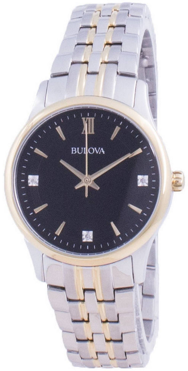 Bulova Diamond Accents Quartz 98P196 Women's Watch