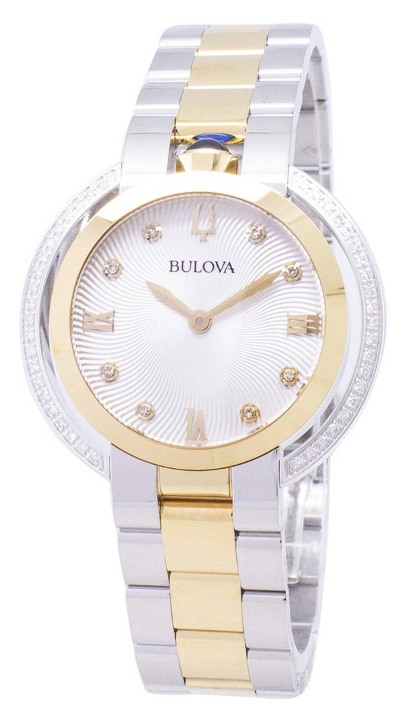 Bulova Rubaiyat 98R246 Diamond Accents Quartz Women's Watch