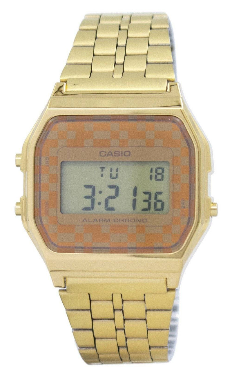 Casio Vintage Chronograph Alarm Digital A159WGEA-9A Men's Watch