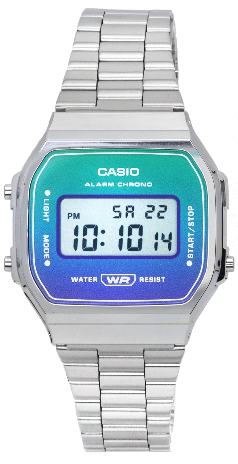 Casio Vintage Digital Stainless Steel Quartz A168WER-2A A168WER-2 Unisex Watch