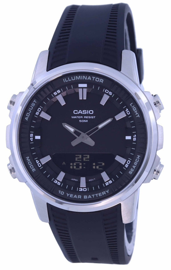 Casio Enticer World Time Telememo Analog Digital AMW-880-1A AMW880-1 Men's Watch