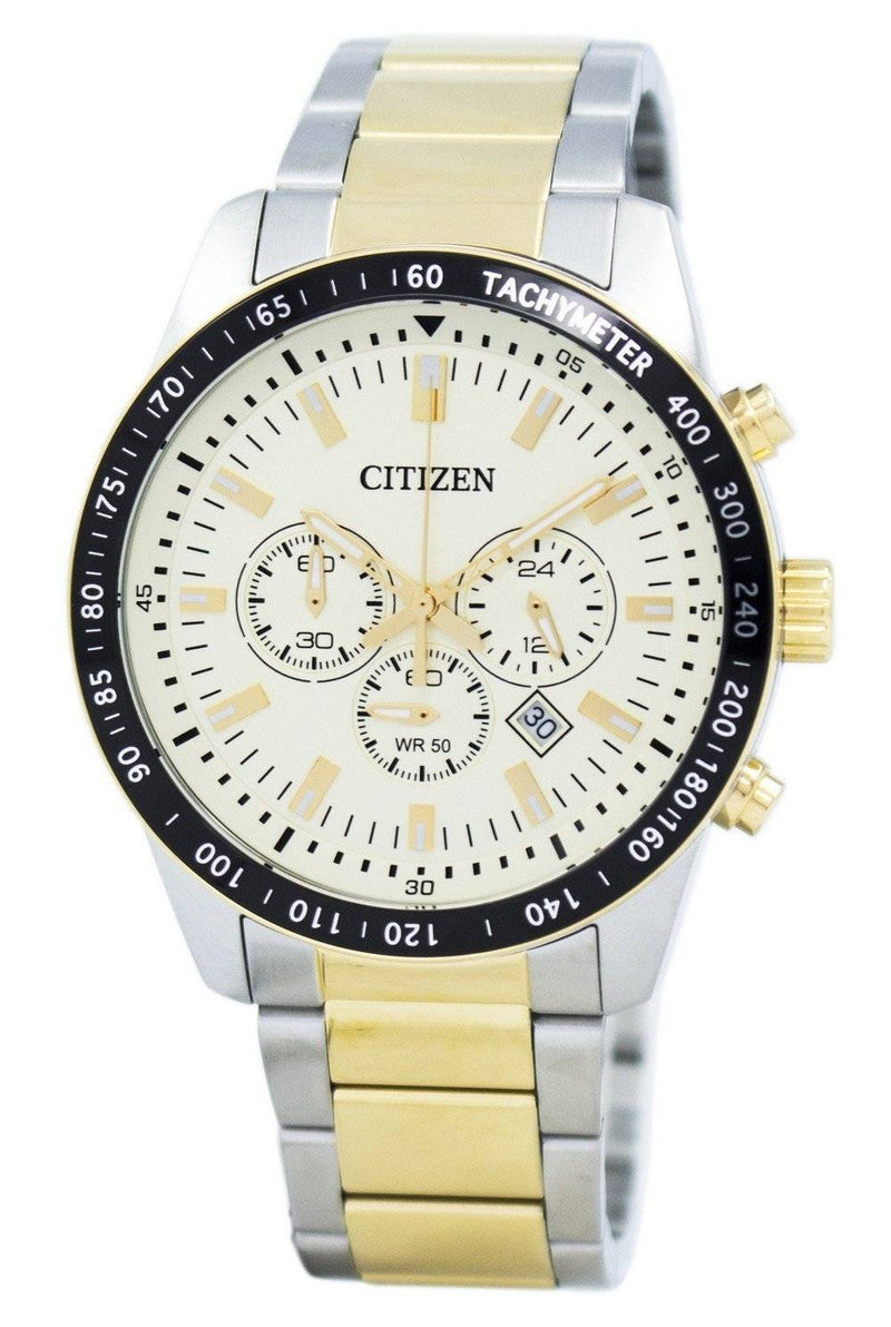 Citizen Quartz Chronograph Tachymeter AN8076-57P Men's Watch