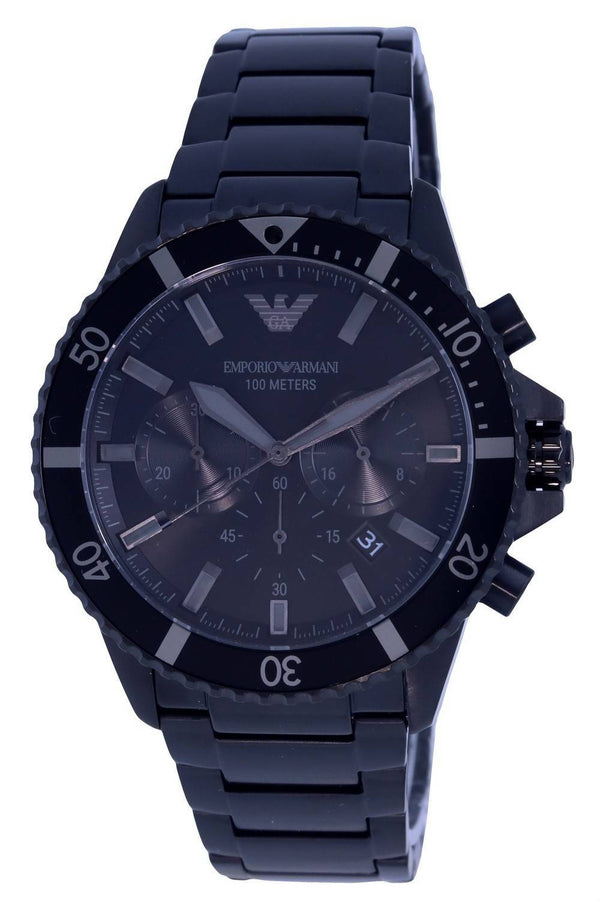 Emporio Armani Chronograph Stainless Steel Quartz AR11363 100M Men's Watch
