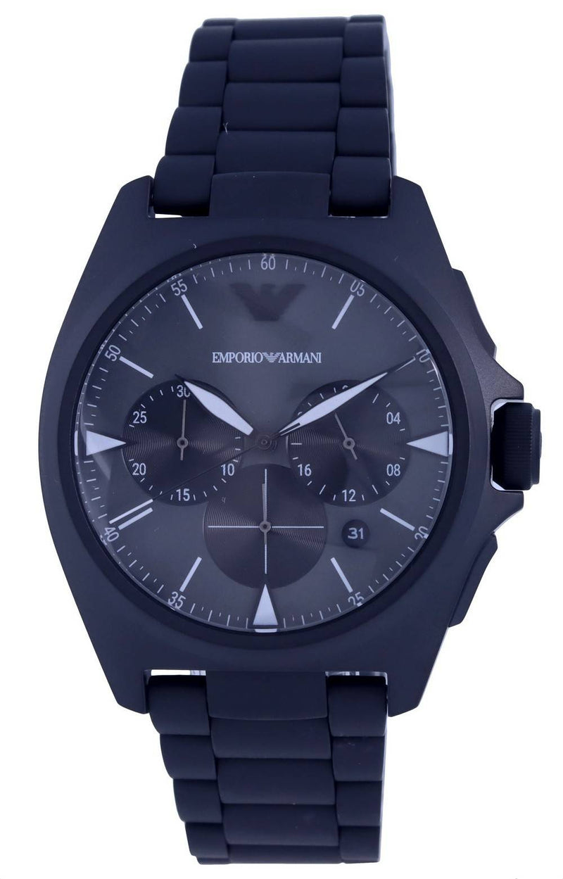 Chronograph – AR11412 Steel Nubo Quartz Emporio Watch Stainless Armani Watches Men\'s