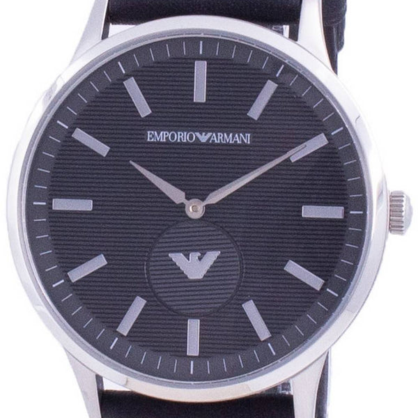 Emporio Armani Renato Black Dial Quartz AR80039 Men's Watch – Nubo