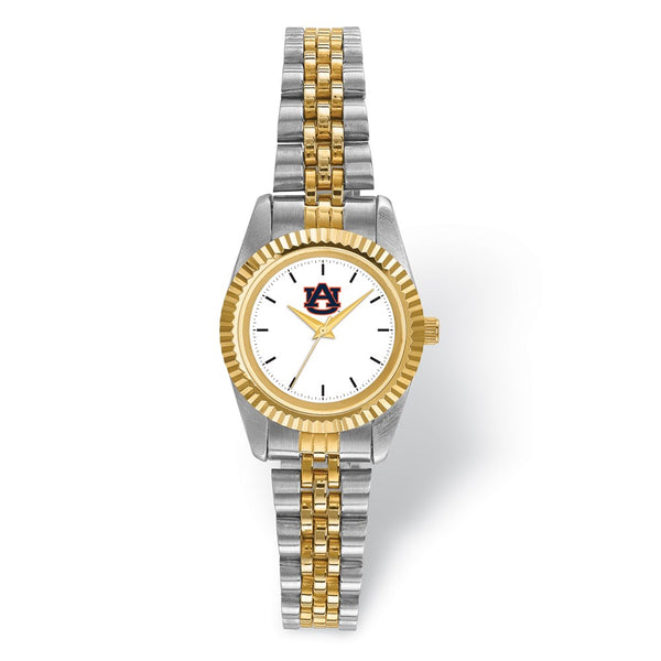 LogoArt Auburn University Pro Two-tone Ladies Watch