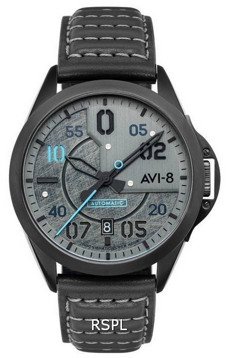 AVI-8 P-51 Mustang Sands Point Hitchcock Automatic Grey Dial AV-4086-04 Men's Watch