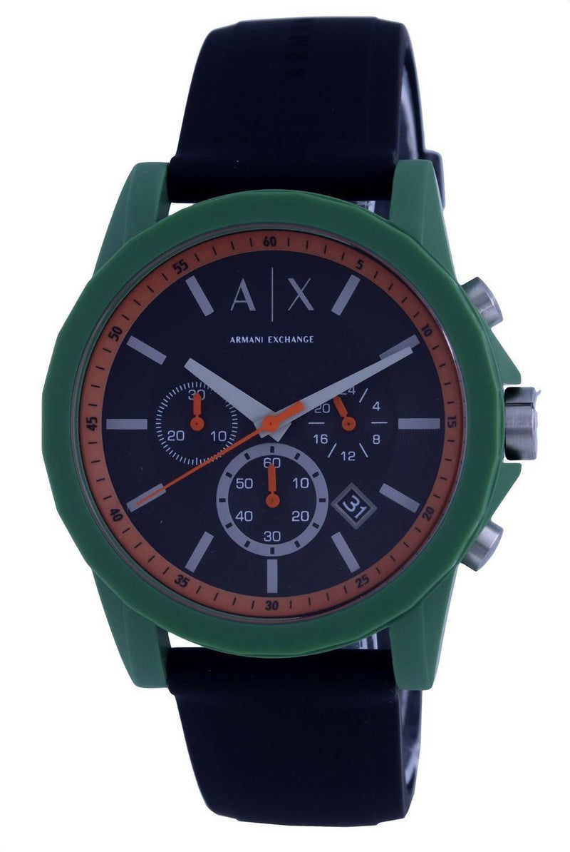 Armani Exchange Outerbanks Chronograph Silicon Quartz AX1348 Men's Watch
