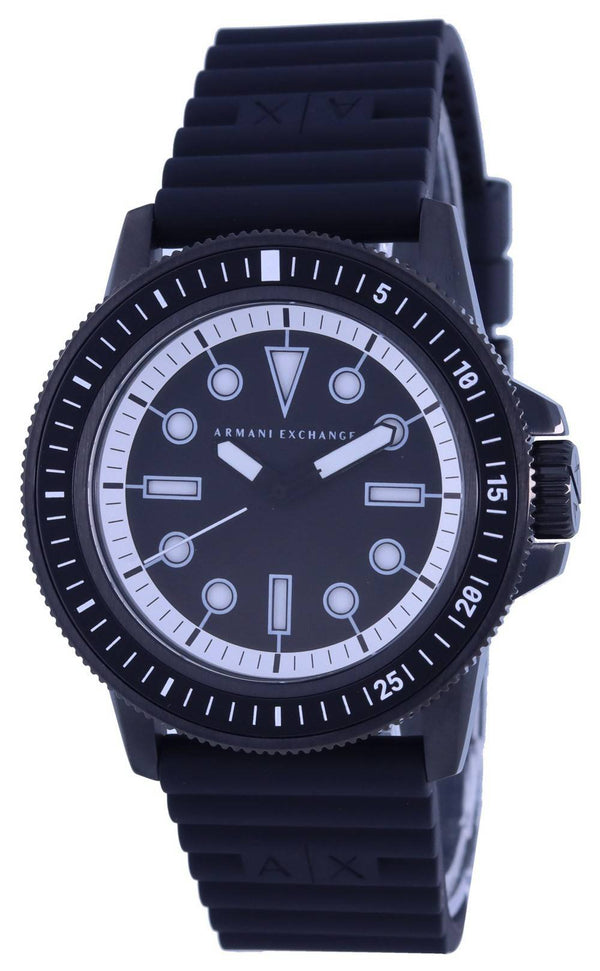 Armani Exchange Leonardo Silicon Strap Quartz AX1852 Men's Watch