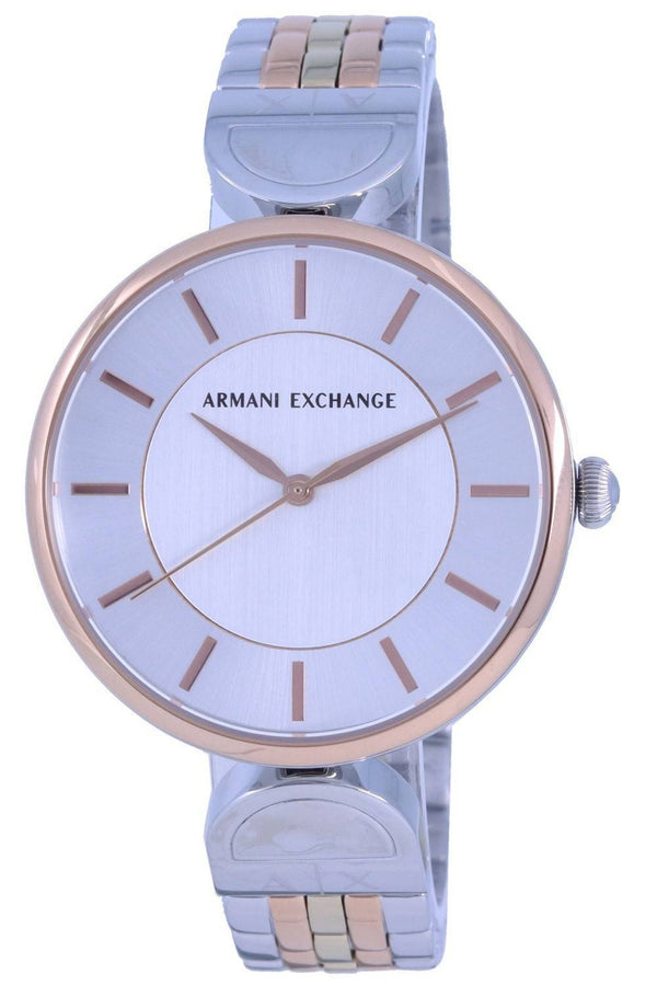 Armani Exchange Brooke Two Tone Stainless Steel Quartz AX5381 Women's Watch