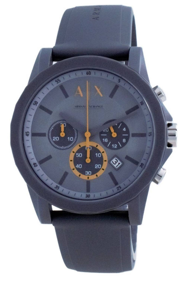 Armani Exchange Chronograph Silicone Quartz AX7123 Men's Watch