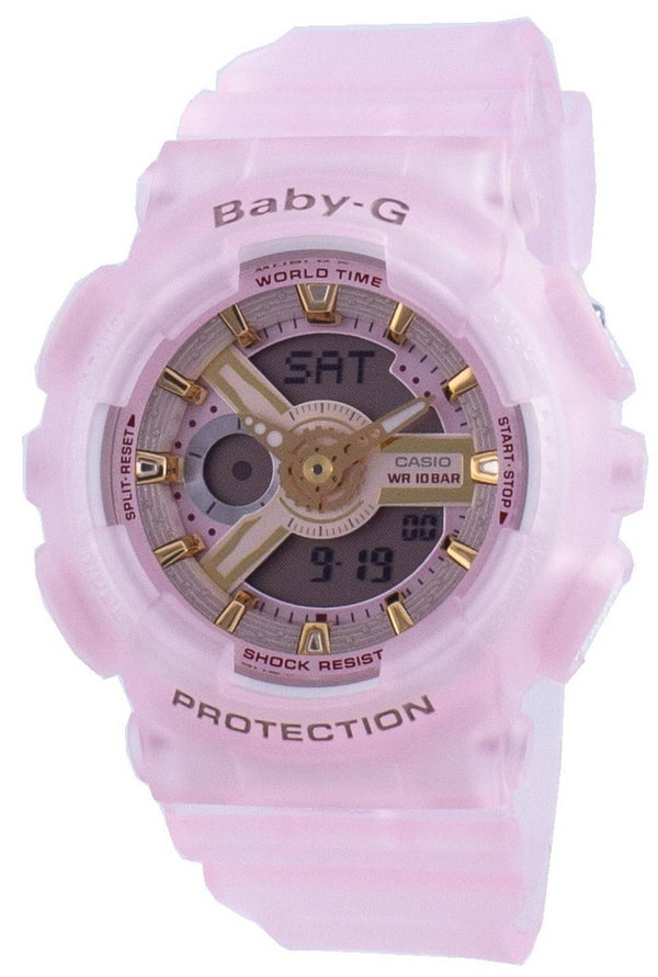 Casio Baby-G World Time Quartz BA-110SC-4A BA110SC-4A 100M Women's Watch