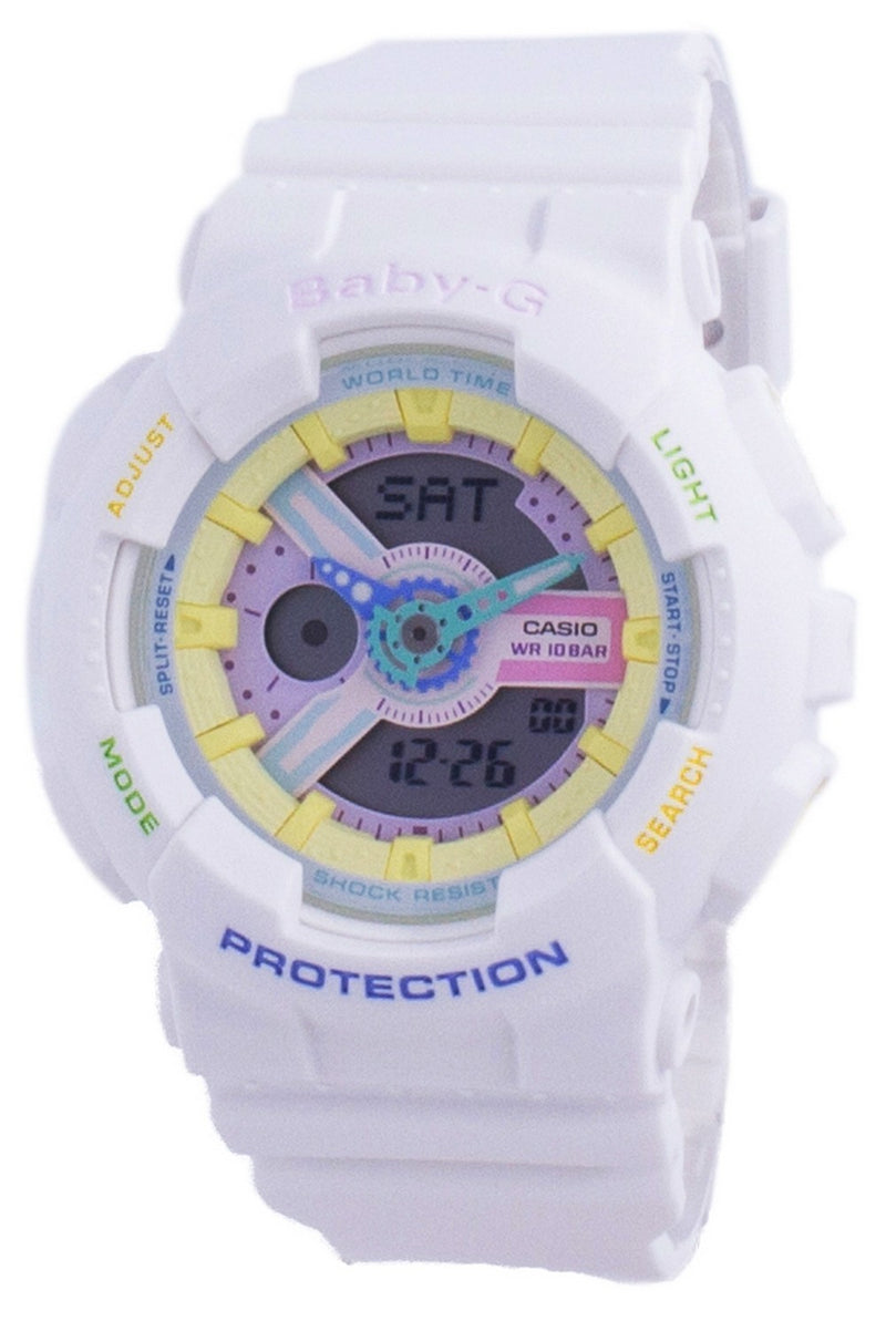 Casio Baby-G Analog Digital Quartz BA-110TM-7A 100M Women's Watch