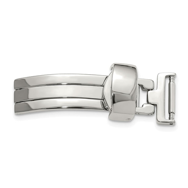 12mm Chrome Deployment Buckle