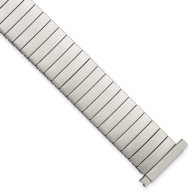 Gilden Mens Long 16-20mm Stainless Expansion Watch Band