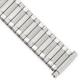 Gilden Mens Long 17-22mm Stainless Expansion Watch Band