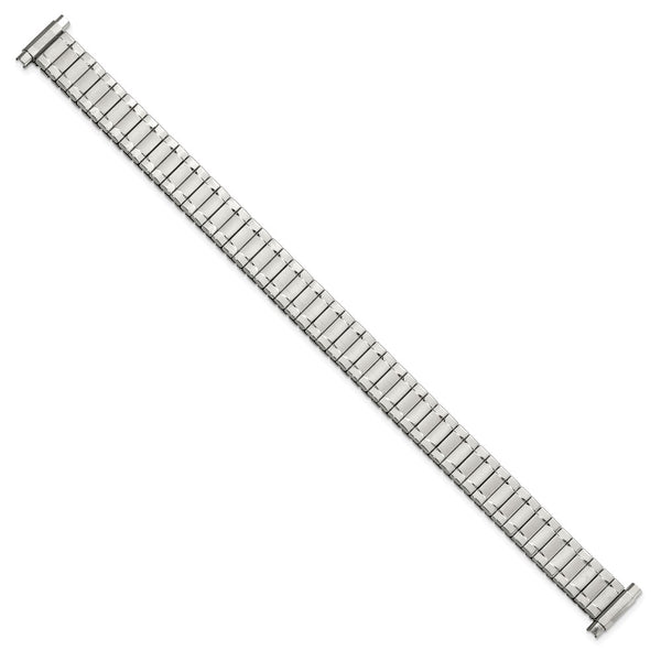 Gilden Ladies Long 9-13mm Stainless Steel Watch Band