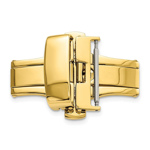 20mm Gold-tone Butterfly Style Deployment Buckle