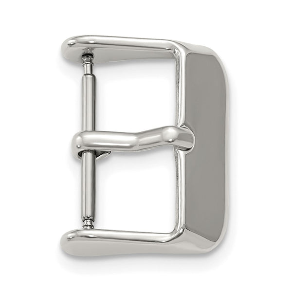 18mm Chrome Stainless Steel Buckle