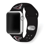 Gametime Atlanta Falcons Silicon Band fits Apple Watch (38/40mm Black)