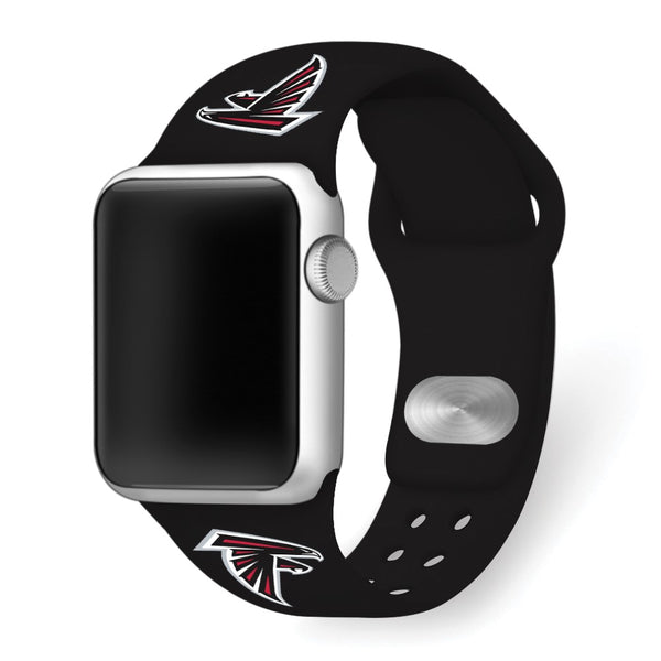 Gametime Atlanta Falcons Silicon Band fits Apple Watch (38/40mm Black)