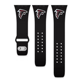 Gametime Atlanta Falcons Silicon Band fits Apple Watch (38/40mm Black)