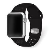 Gametime Car. Panthers Deboss Silicon Band fits Apple Watch (42/44mm Black)