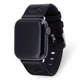 Gametime Detroit Lions Leather Band fits Apple Watch (42/44mm S/M Black)