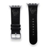 Gametime Houst. Texans Leather Band fits Apple Watch (42/44mm S/M Black)