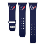 Gametime Houston Texans Silicon Band fits Apple Watch (38/40mm Navy)