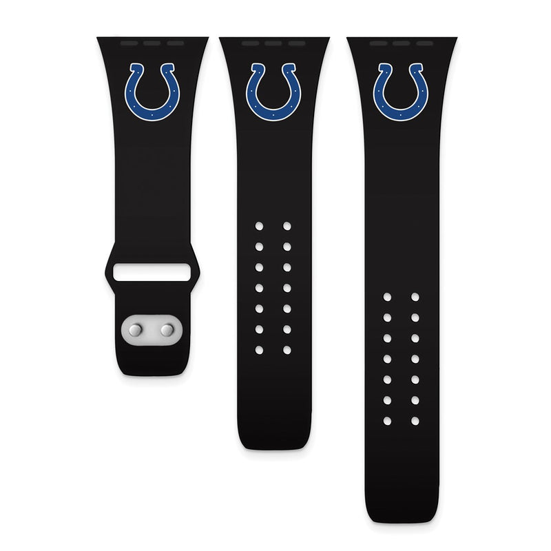 Gametime Indy Colts Silicon Band fits Apple Watch (42/44mm Black)