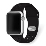 Gametime Vegas Raiders Deboss Silicon Band fits Apple Watch (42/44mm Black)