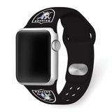Gametime Vegas Raiders Silicon Band fits Apple Watch (42/44mm Black)