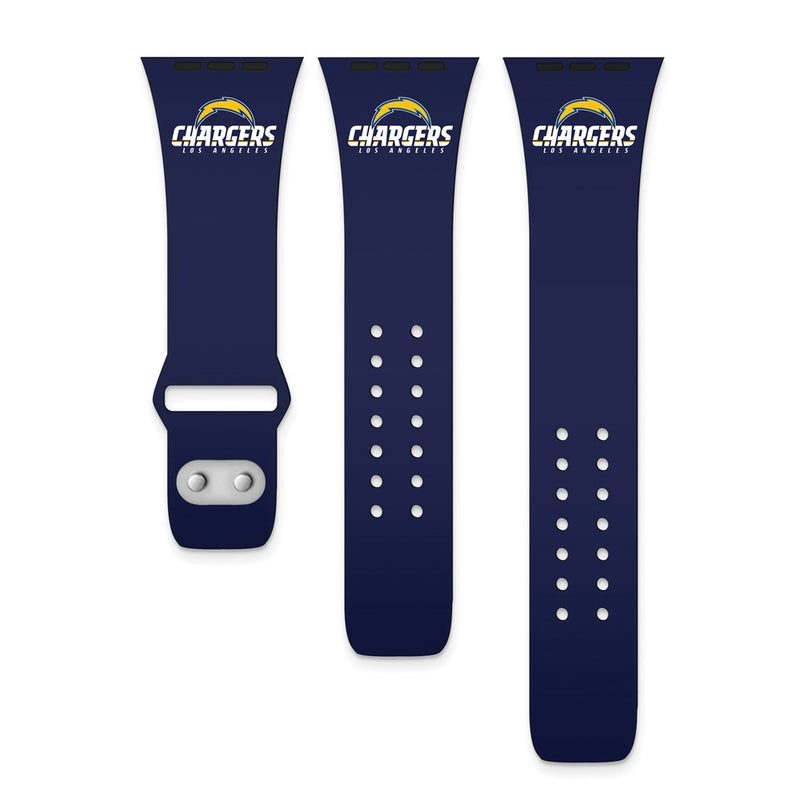 Gametime LA Chargers Silicon Band fits Apple Watch (42/44mm Navy)