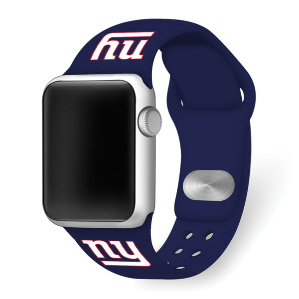 Gametime NY Giants Silicon Band fits Apple Watch (38/40mm Navy)